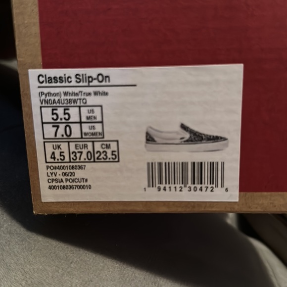 VANS! Python Print! - Picture 4 of 4